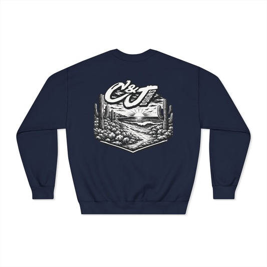 C&J Unisex DryBlend® Crewneck Sweatshirt